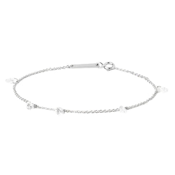 Βραχιόλι Pdpaola PU02-594-U Essentials Joy Silver ασήμένιο επιπλατινωμένο με ζιργκόν.